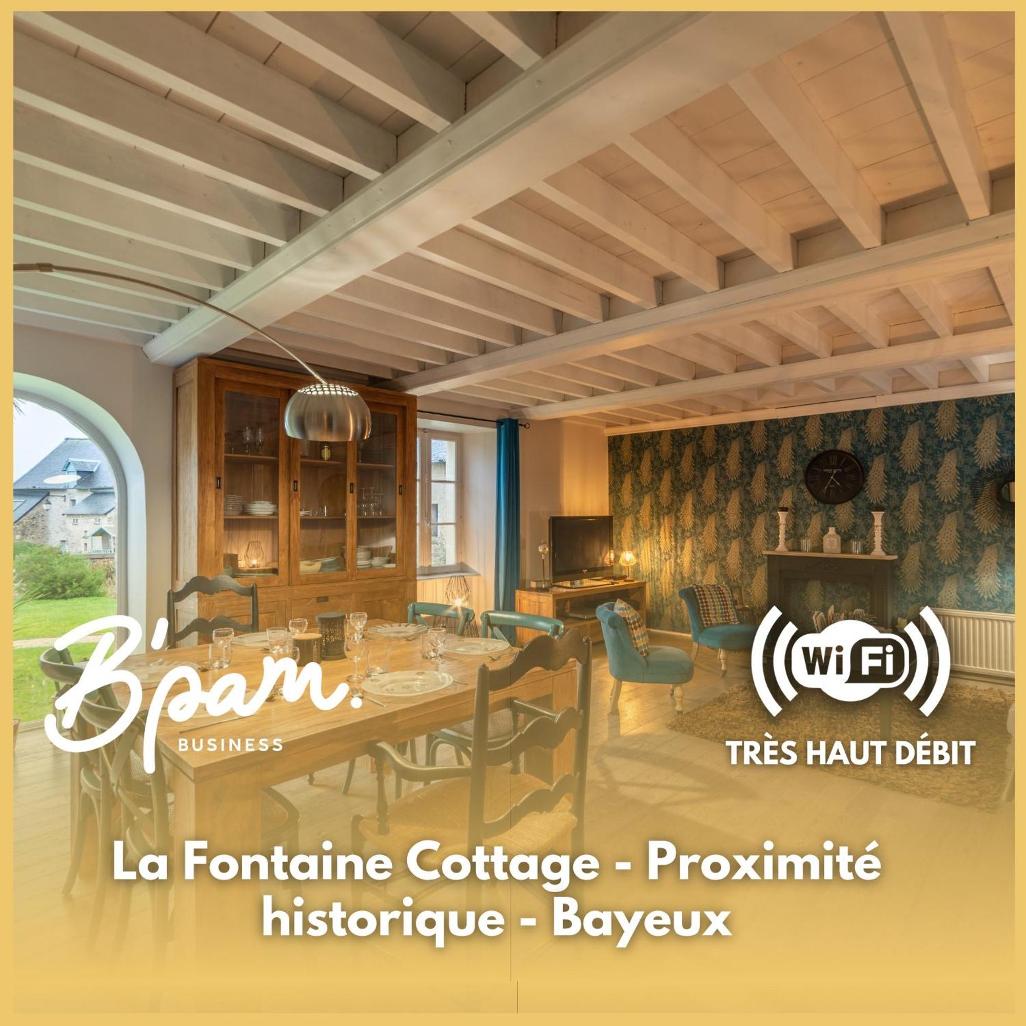 La Fontaine Cottage - Proximite Historique - Bayeux Saint-Loup-Hors Buitenkant foto